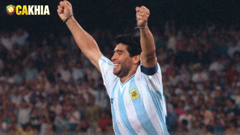 Diego Maradona chân sút vàng của bóng đá xứ sở Argentina